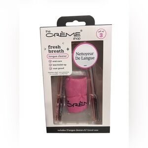 The Crème Shop Tongue Cleaner Set (3-Piece) | NWT